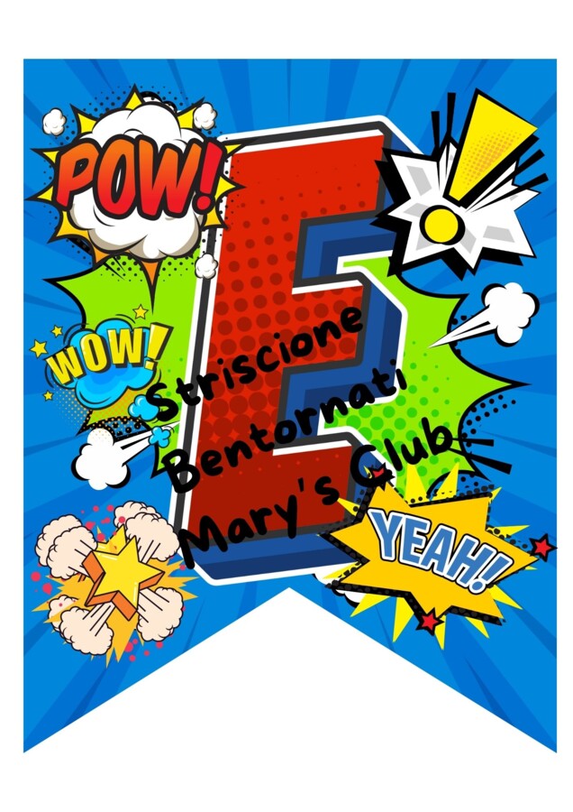 Accoglienza. Striscione "Bentornati"