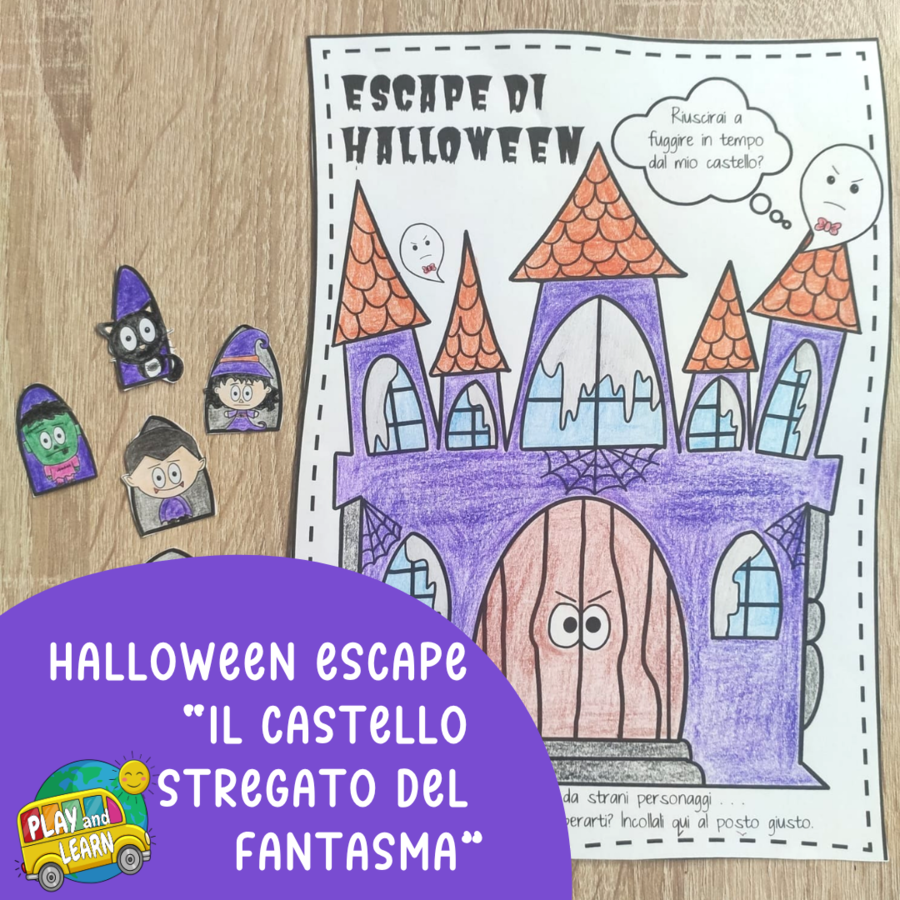 ESCAPE PLAY CARTACEA A TEMA HALLOWEEN!