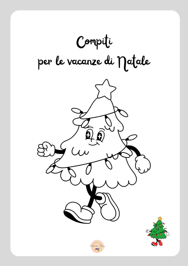 Compiti per le vacanze di Natale.