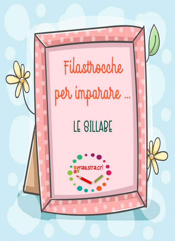 Filastrocca delle sillabe