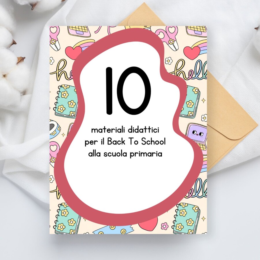 Raccolta di materiali per il Back To School