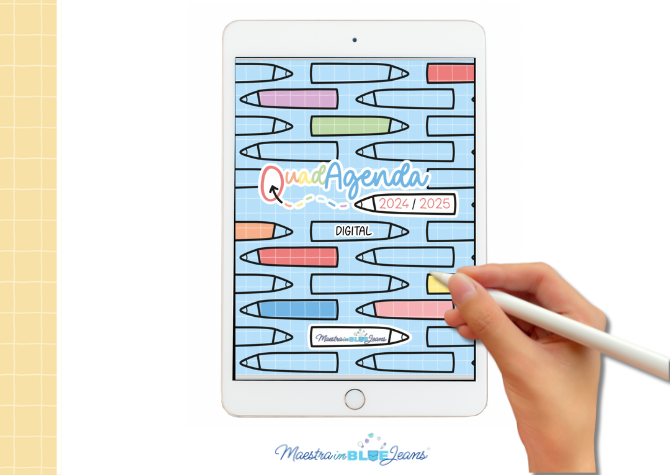 QUADAGENDA DIGITAL 2024/25 per APP. GoodNotes o Noteshelf