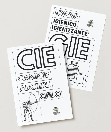 materiale SCIE GIE CIE parole capricciose GNIA