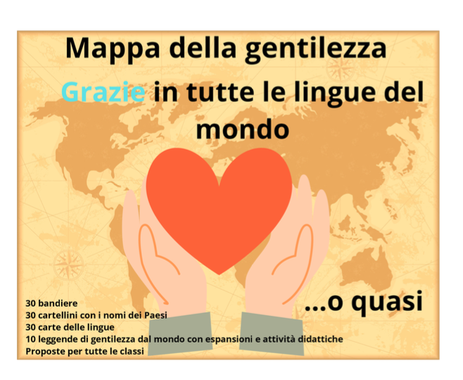 Giornata della gentilezza: Grazie in tutte le lingue del mondo o quasi (attività interdisciplinari per tutte le classi)