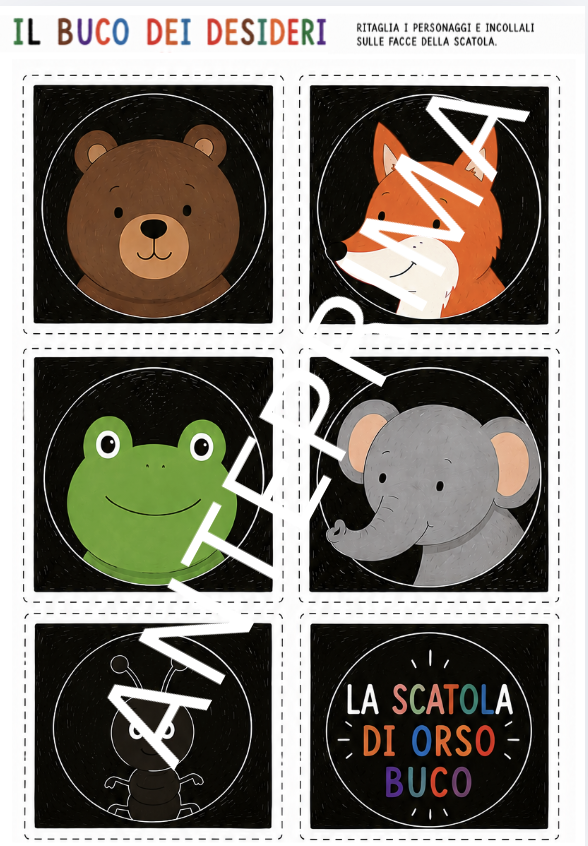PROGETTO ACCOGLIENZA CON "ORSO BUCO"