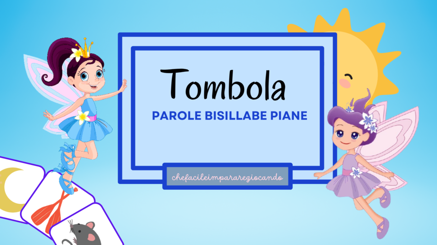 TOMBOLA PAROLE BISILLABE PIANE