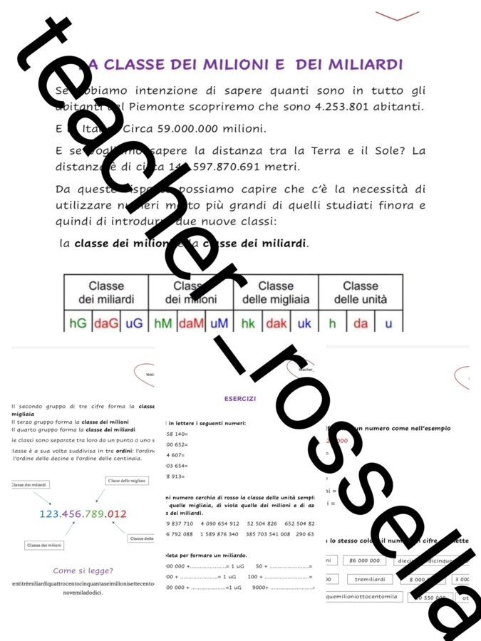 La classe dei milioni e dei miliardi