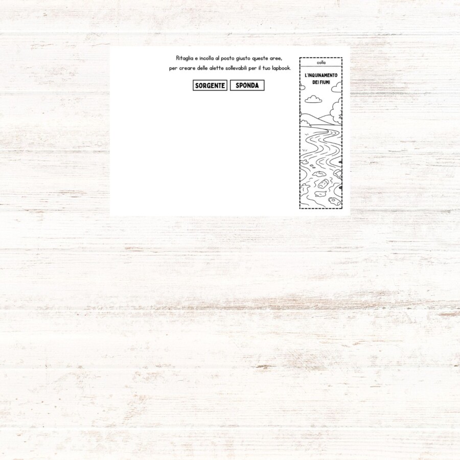 Lapbook sul fiume