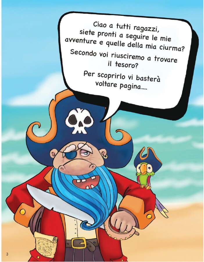 IL TESORO DEL PIRATA BARBABLU'