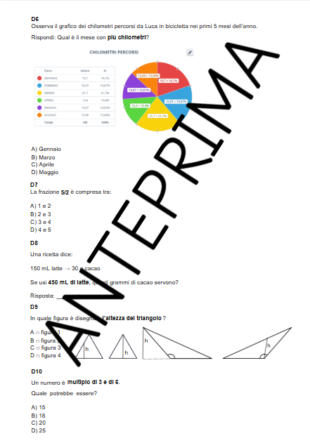 INVALSI Matematica Classe Quinta – Missione 2 | Stazioni matematiche e simulazione prove