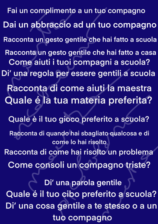 Calendario dell’avvento della gentilezza