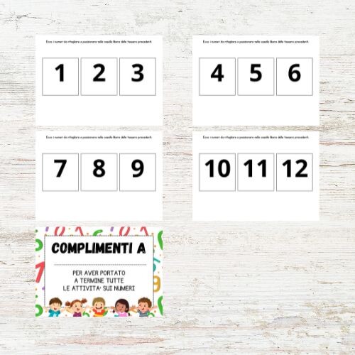 Didattica a stazioni sui numeri (accoglienza classe prima) - Back to school
