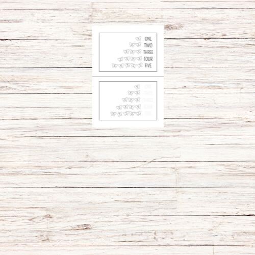 Counting book – Libretto per imparare i numeri in inglese