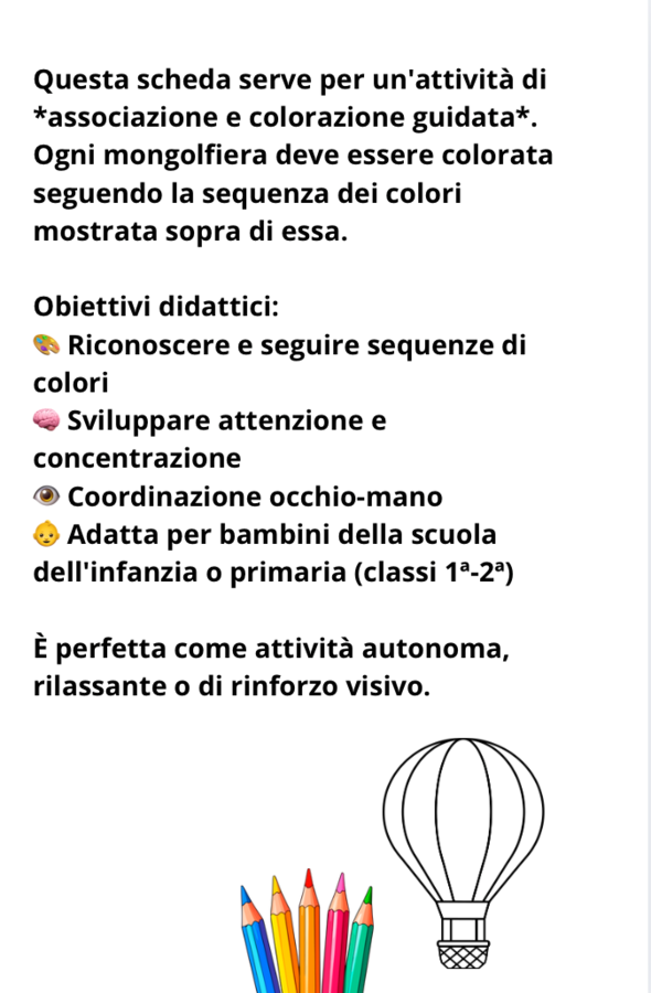 Associazione e colorazione guidata: Pedagogista & Teacher FRANCY