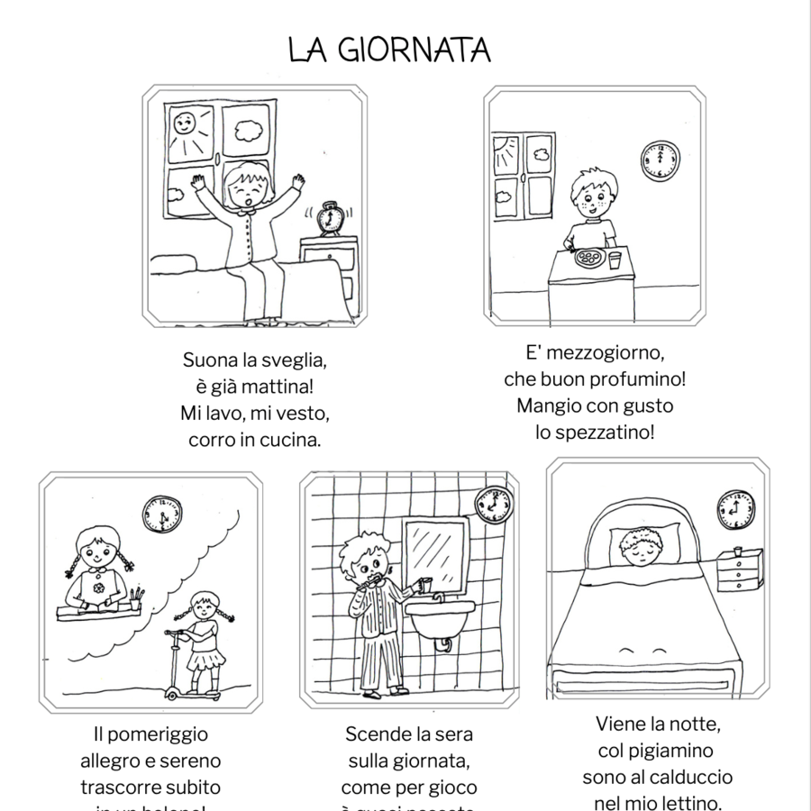 Giornata - filastrocca