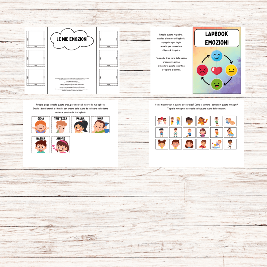 Lapbook emozioni PDF