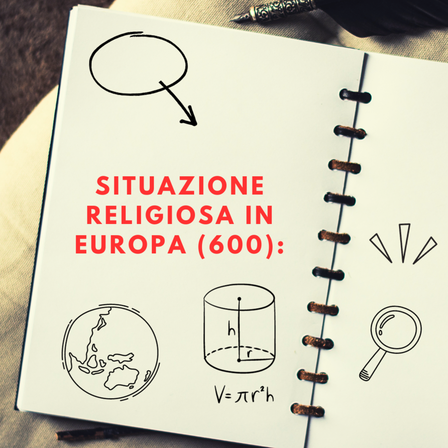 Situazione religiosa in Europa (600)