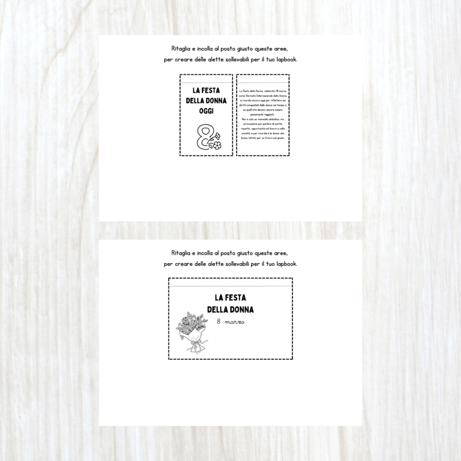 Lapbook per la Festa della Donna