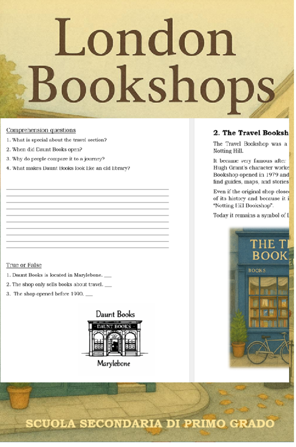London Bookshops