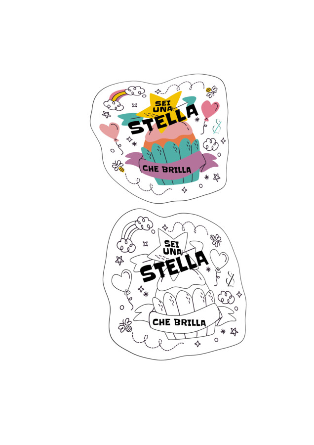 STICKERS da banco "motivazionali"