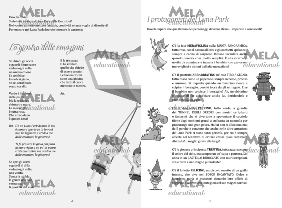 La giostra delle emozioni - libro con canzoni
