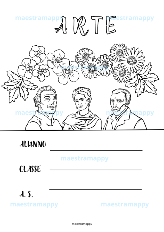 Copertine quaderni (TUTTE le discipline)