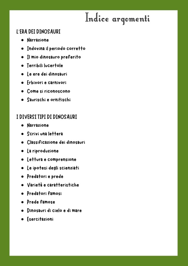 Il Giurassico e i Dinosauri