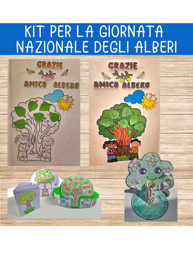 KIT PER LA GIORNATA NAZIONALE DEGLI ALBERI