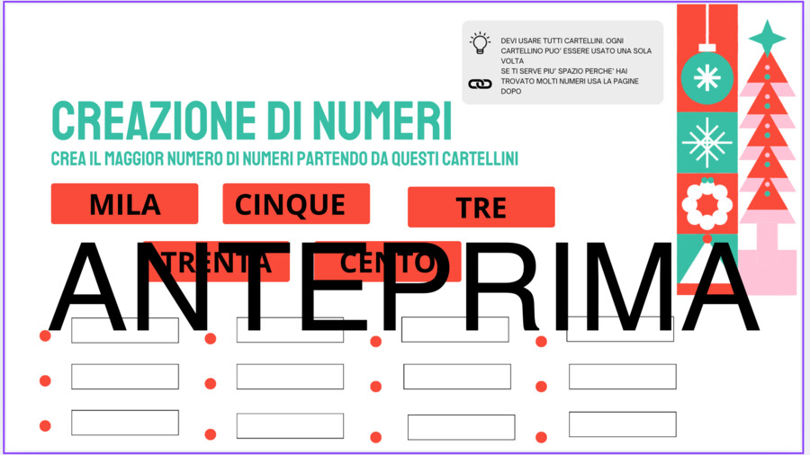 Quiz matematico prima delle vacanze di Natale