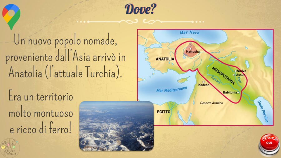 Presentazione su slide GLI ITTITI E GLI ASSIRI cl.4