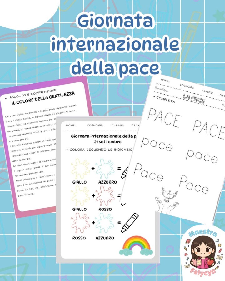 Giornata internazionale della pace - Classe prima