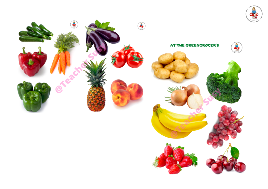 "AT THE GREENGROCER'S" GAME