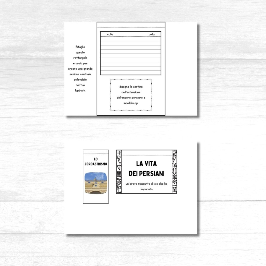 Lapbook Persiani