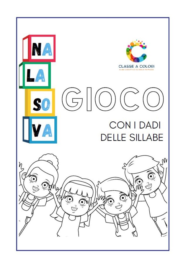 Dadi delle sillabe e gioco Trovo le parole