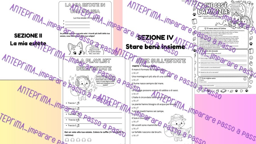 Mega kit di accoglienza: back to school con Cettina