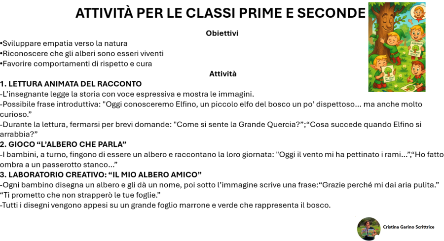 LA FESTA DEGLI ALBERI CON ELFINO