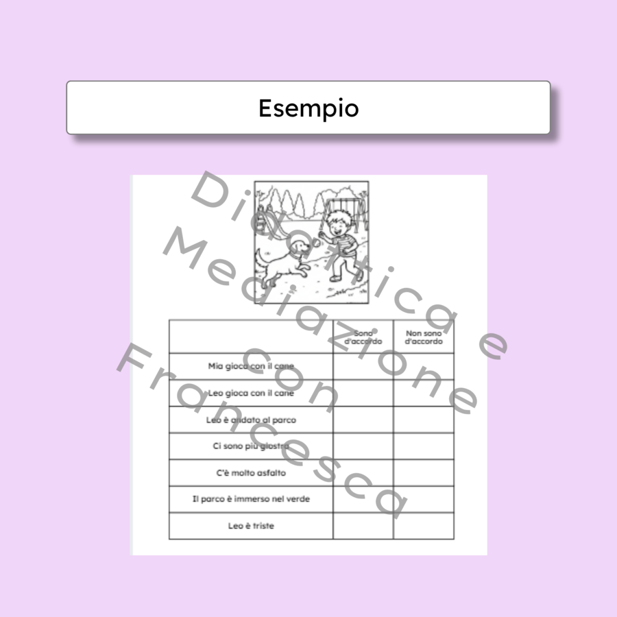 Missione Comprensione Mod. 3 Logica - Cosa ne pensi?