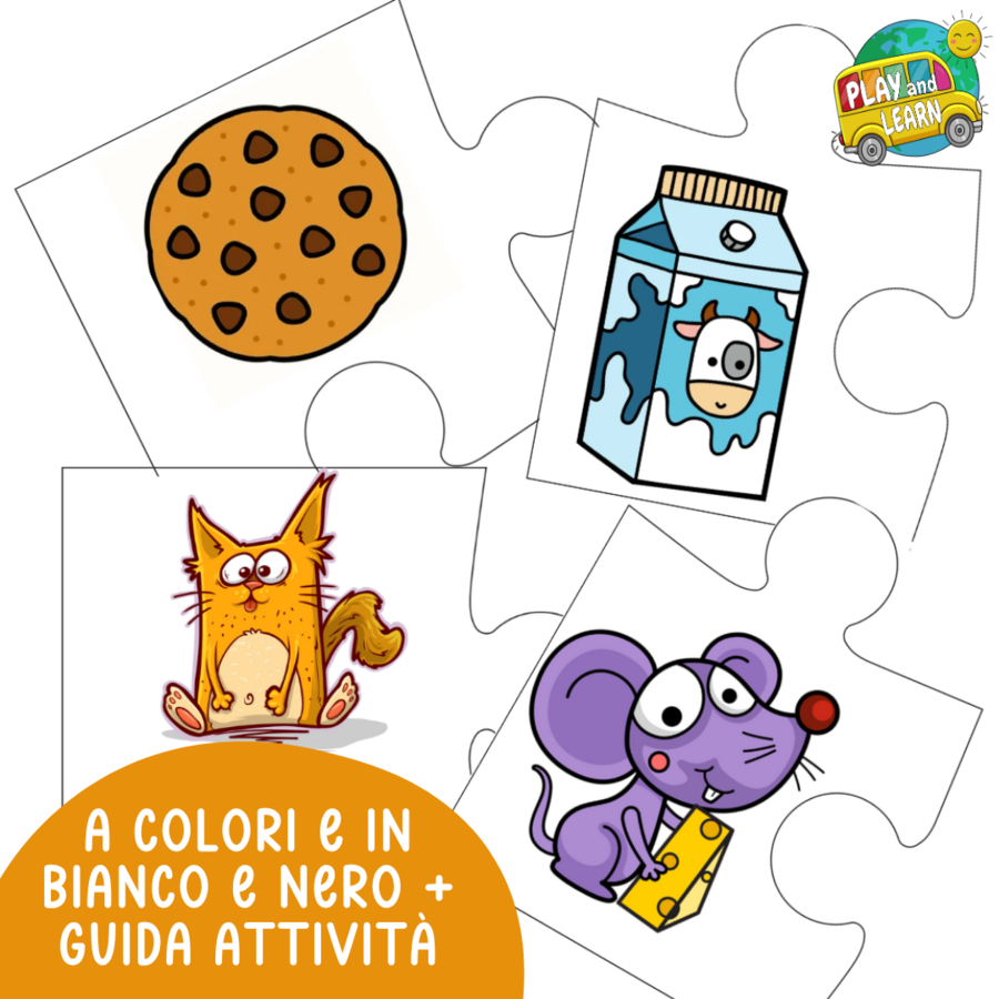 IL PUZZLE DELLE DOMANDE - MATERIALE CARTACEO