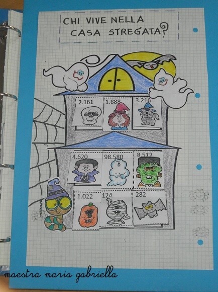 Halloween Math : chi vive nella casa stregata?