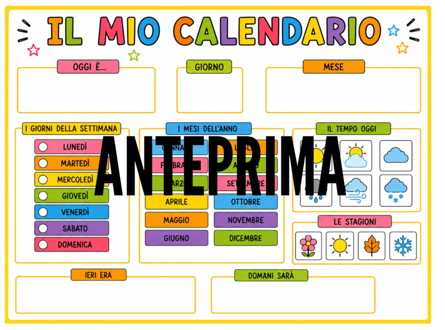 Parete Matematica Interattiva – Classe Prima