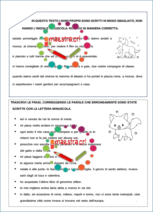 Maiuscole o minuscole