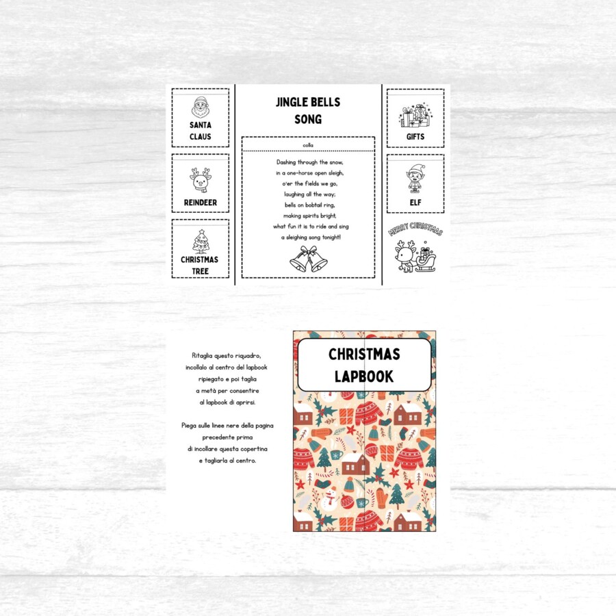 Christmas Lapbook - lapbook natalizio in inglese