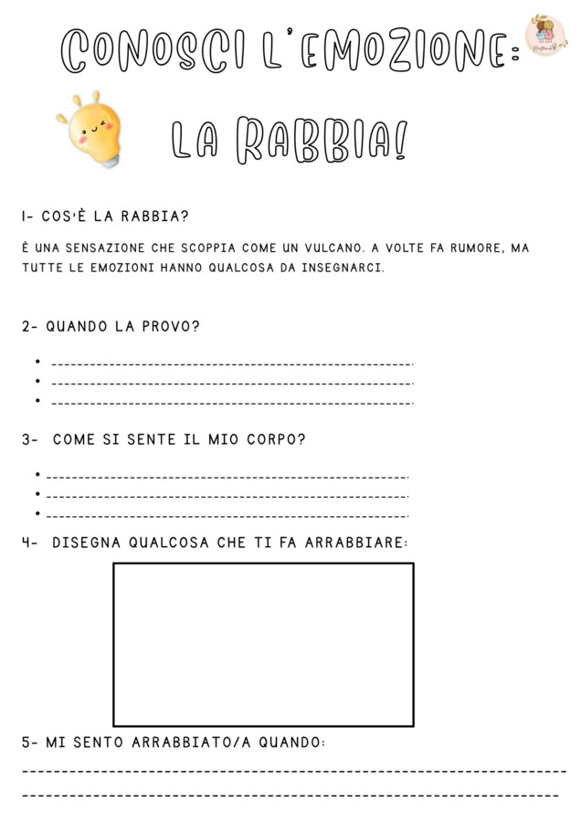 🌈 IL MIO DIARIO DELLE EMOZIONI 🌈