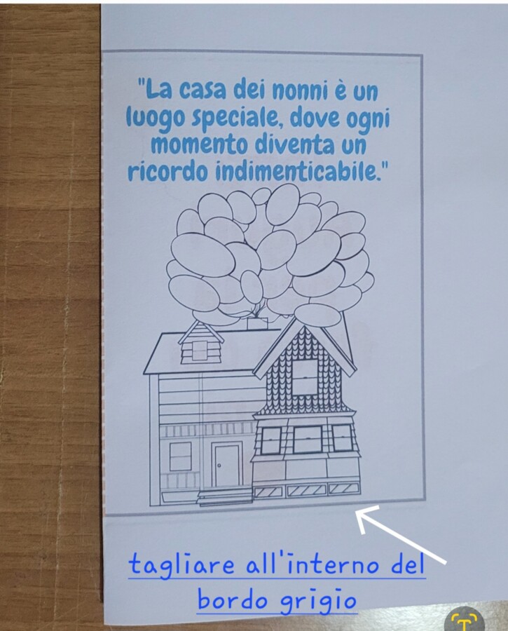 Biglietto di auguri festa dei nonni