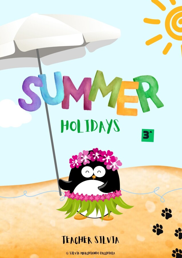 Summer holidays - activity book - classe 3^