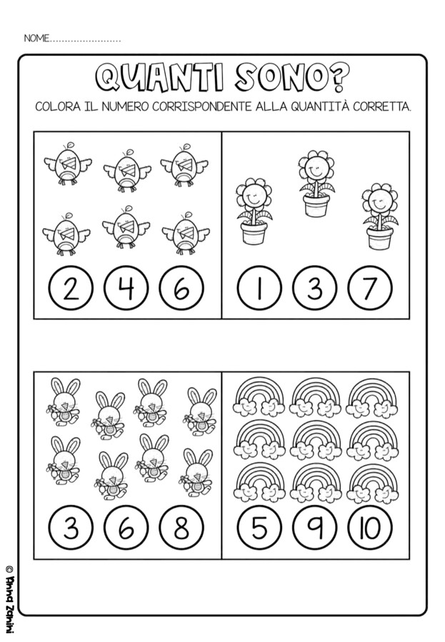 Numeri e quantità in gioco!