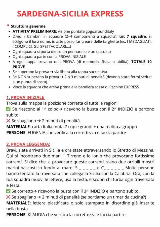 REGIONI D'ITALIA: SICILIA-SARDEGNA EXPRESS