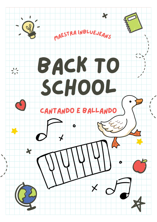 Back to School Cantando e Ballando