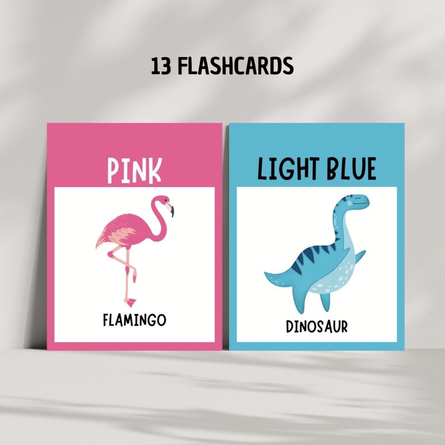 Flashcards Didattiche per Bambini: Colori in inglese | Apprendimento divertente per infanzia e primaria.