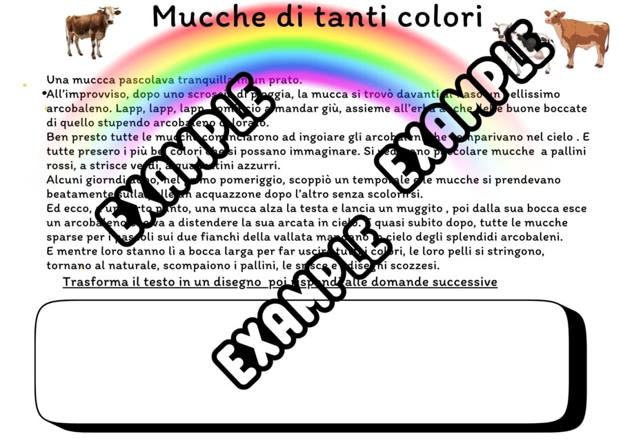 Mucche di tanti colori